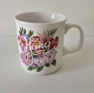 Fred “Hung Over” Floral Mug – Funny Coffee Cup